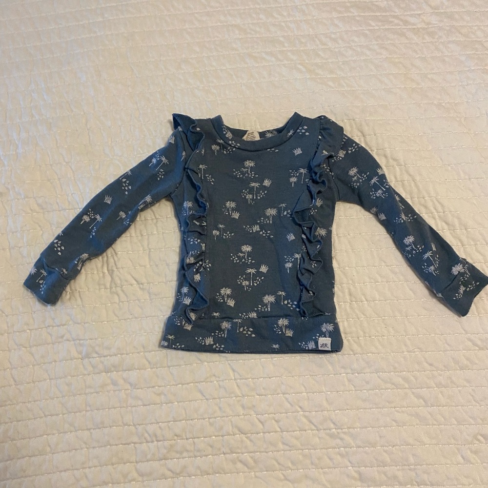 Lulu & Roo ruffle where the wild things are sweatshirt